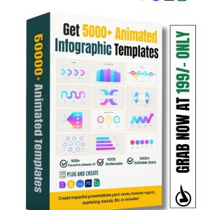 5000+ Premium Animated Infographic Templates Bundle
