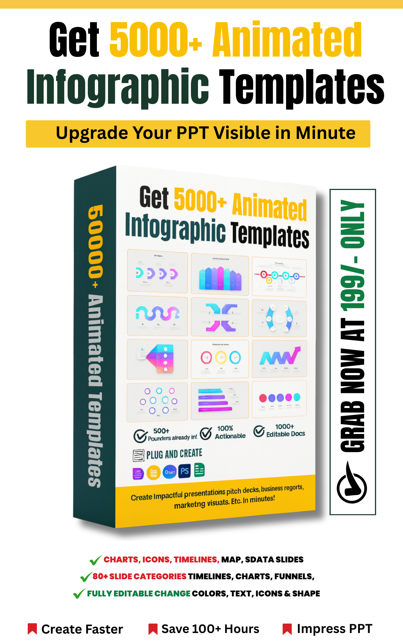 5000+ Premium Animated Infographic Templates Bundle - Image 2